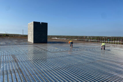 Storage concrete project