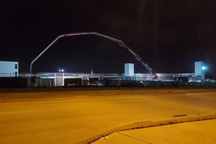 Storage concrete project