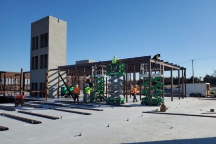 Storage concrete project