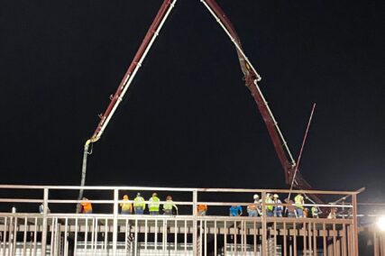 Storage concrete project