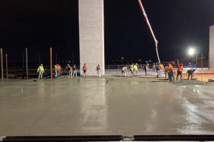 Storage concrete project