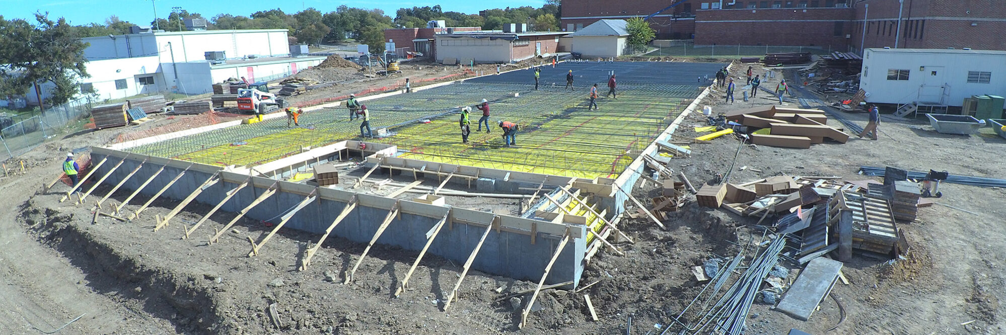 High school concrete project