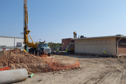 High school concrete project