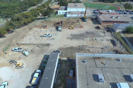 High school concrete project