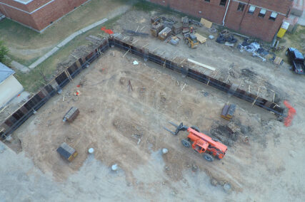 High school concrete project