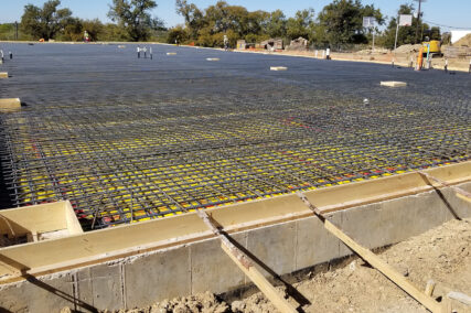 High school concrete project