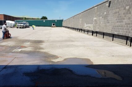 Storage concrete project