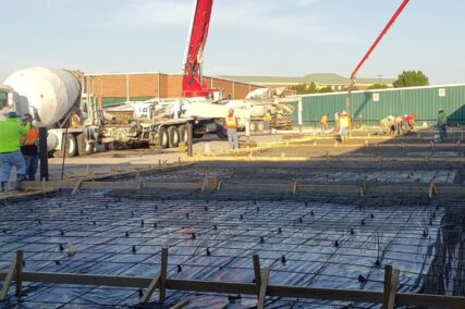 Storage concrete project