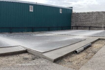 Storage concrete project