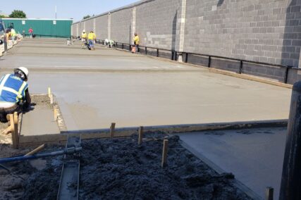 Storage concrete project