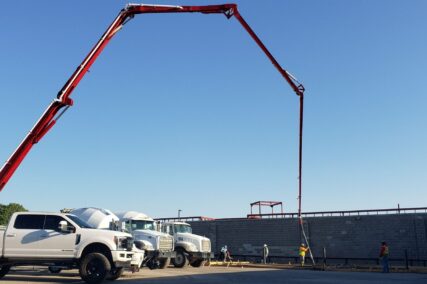 Storage concrete project