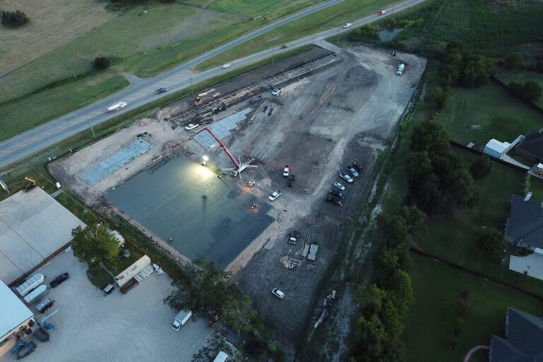 Storage concrete project