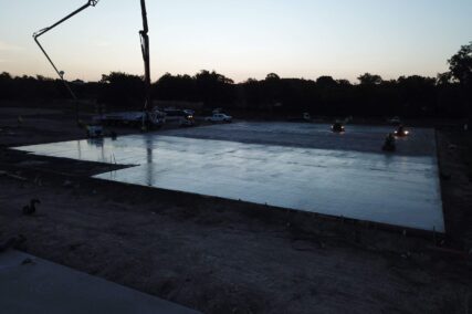 Storage concrete project