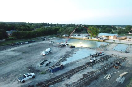 Storage concrete project