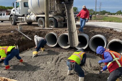 Storage concrete project