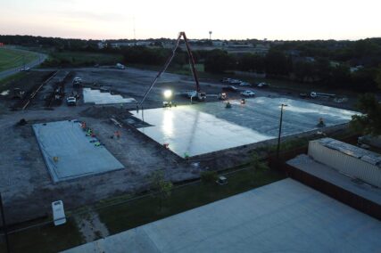 Storage concrete project