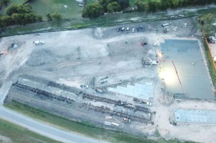 Storage concrete project