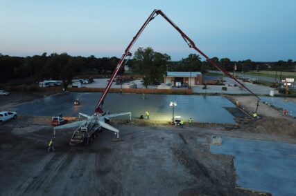 Storage concrete project