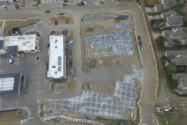 Retail concrete project