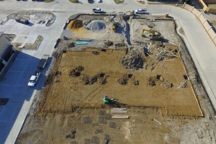 Retail concrete project