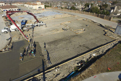 Retail concrete project