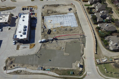 Retail concrete project