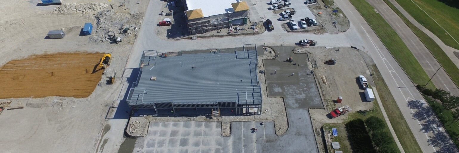 Retail concrete project