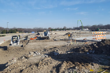 Retail concrete project