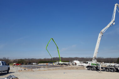 Retail concrete project