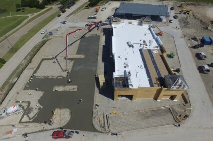 Retail concrete project