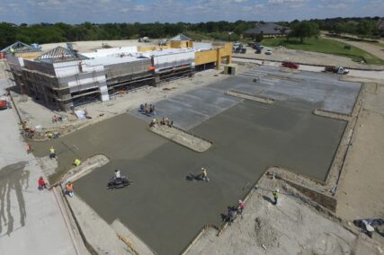 Retail concrete project