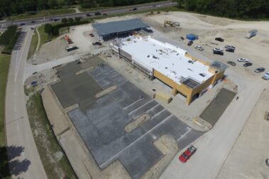 Retail concrete project