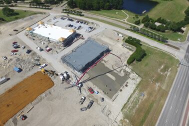 Retail concrete project