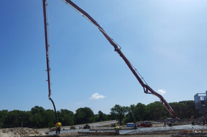 Retail concrete project