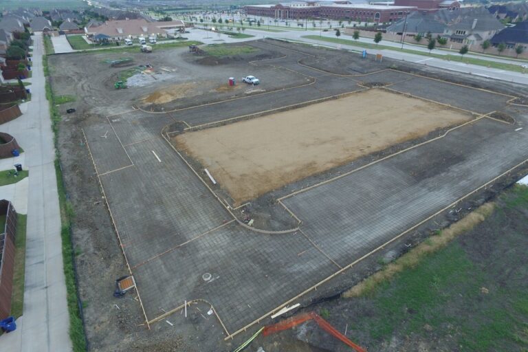 Retail and medical concrete project