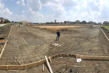 Retail and medical concrete project