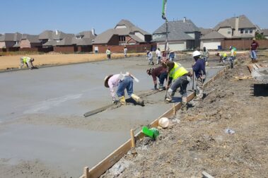 Retail and medical concrete project