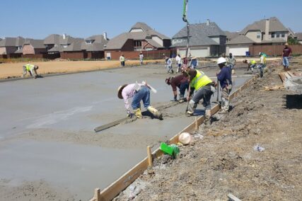 Retail and medical concrete project