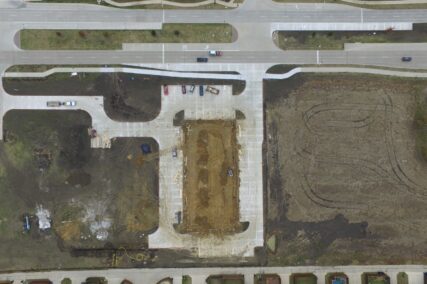 Retail and medical concrete project