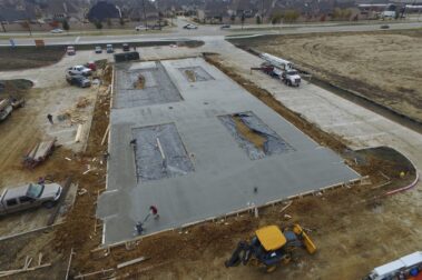 Retail and medical concrete project