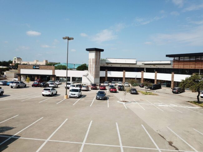 Retail concrete construction project