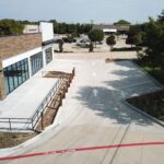 Retail concrete construction project