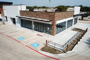 Retail concrete construction project
