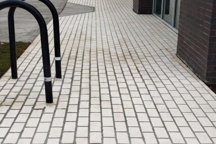 Retail concrete construction project