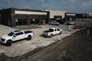 Retail concrete construction project