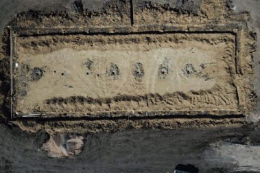 Retail concrete construction project