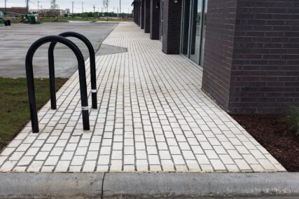 Retail concrete construction project