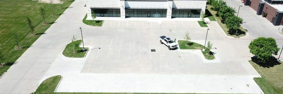 Retail concrete construction project