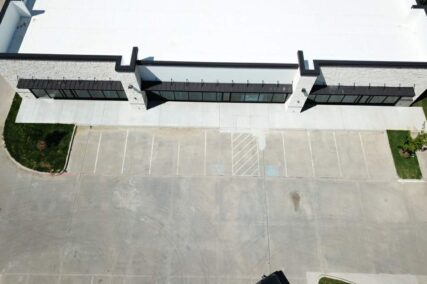 Retail concrete construction project