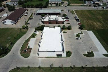 Retail concrete construction project